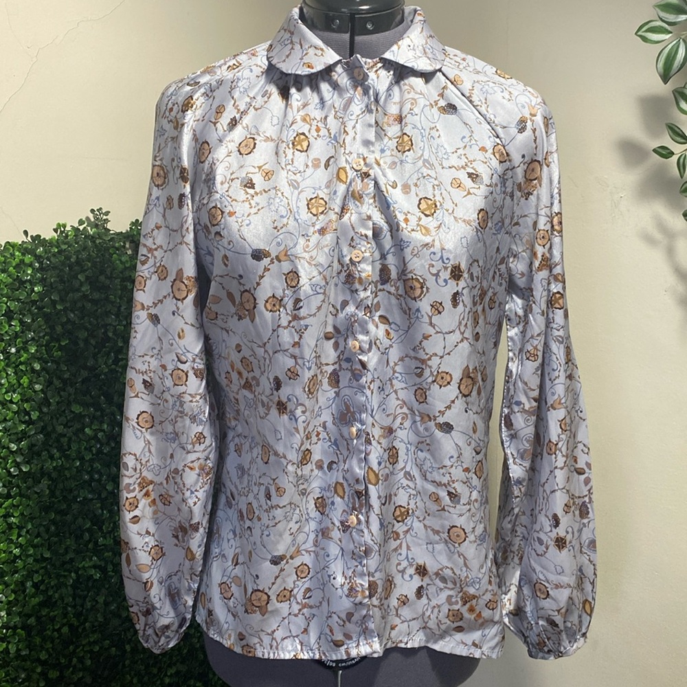 Vintage Thermo Jac Blouse Sz Med